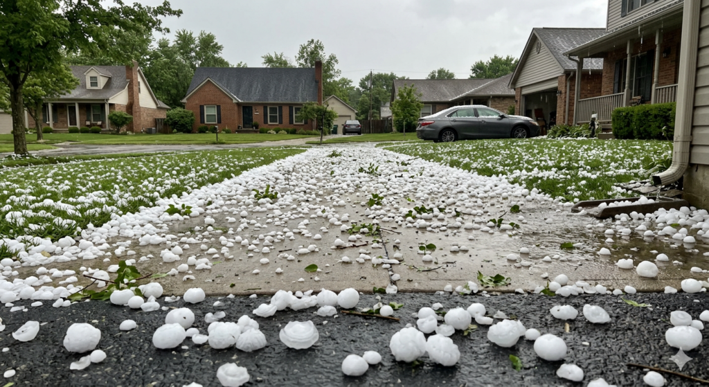 texas hail map today